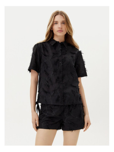 Silvian Heach Риза Serema GPP25332CA Черен Regular Fit