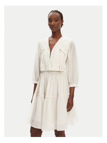 PINKO Ежедневна рокля Frank 105251 A2MI Екрю Regular Fit