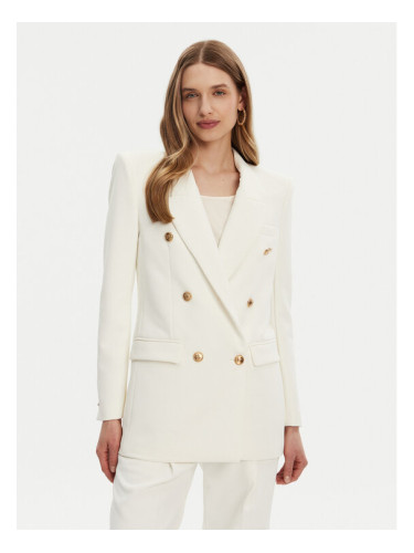 Elisabetta Franchi Сако GI-147-51E2 -V700 Бял Regular Fit