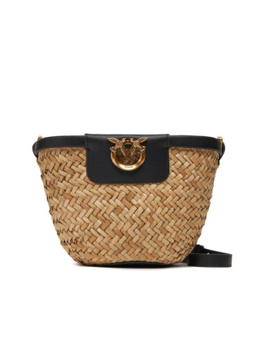 PINKO Дамска чанта Love Summer Bucket PE 25 PLTT 103325 A1RL Бежов