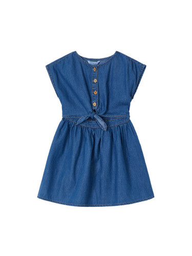 Mayoral Лятна рокля 3931 Тъмносин Regular Fit