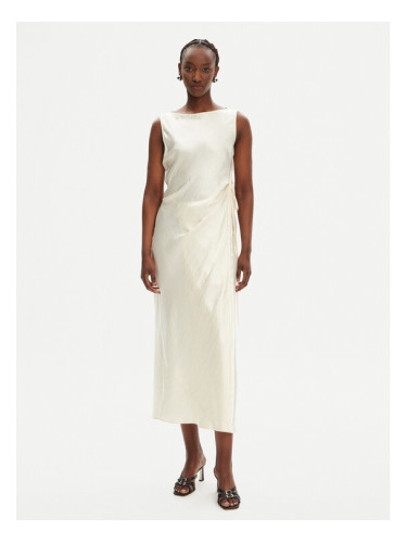 PINKO Коктейлна рокля Amico 105011 A2BU Бежов Regular Fit