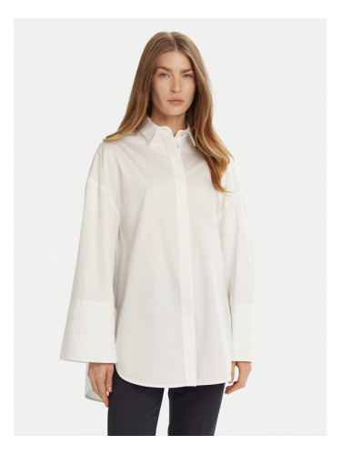 Max Mara Leisure Риза Sapore 2516191017 Бял Relaxed Fit