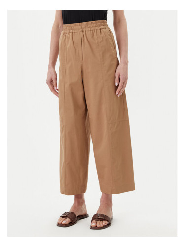Weekend Max Mara Текстилни панталони Milva 2515131092 Кафяв Relaxed Fit