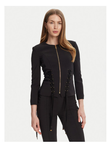 Elisabetta Franchi Сако GI-135-51E2 Черен Regular Fit