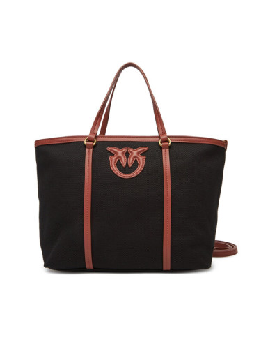 PINKO Дамска чанта Miranda Shopper Classic PE 25 PLTT 104714 A2G2 Черен