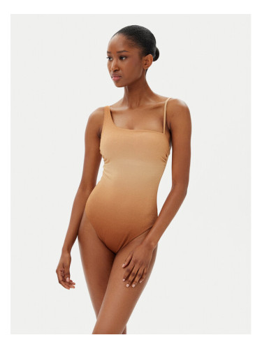 Max Mara Beachwear Бански костюм Carmela 2516831169 Оранжев