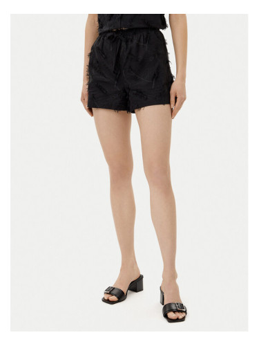 Silvian Heach Шорти от плат Clesti GPP25334SH Черен Regular Fit