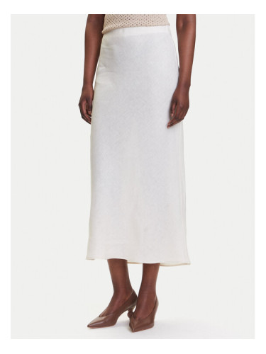 Marella Миди пола Desio 2515101032 Бял Regular Fit