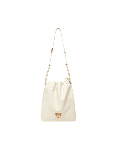 PINKO Дамска чанта Slouchy Classic Bag PE 25 PLTT 104359 A270 Екрю