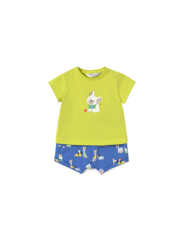 Mayoral Комплект тишърт и панталонки 1206 Цветен Regular Fit