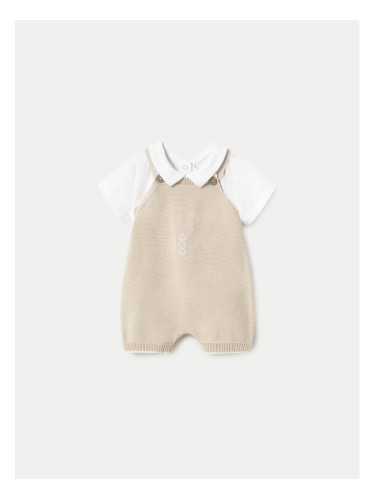 Mayoral Детски комплект 1607 Бежов Regular Fit