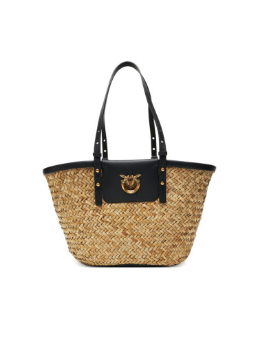 PINKO Дамска чанта Love Summer Basket PE 25 PLTT 103324 A1RL Бежов