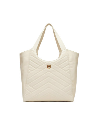 PINKO Дамска чанта Tote Bag PE 25 PLTT 104536 A2AO Бял