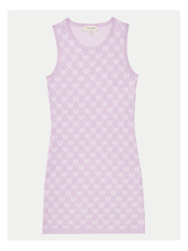 TWINSET Ежедневна рокля 251GJ3QX2 Виолетов Slim Fit