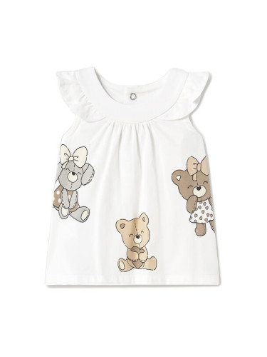 Mayoral Ежедневна рокля 1852 Бял Regular Fit