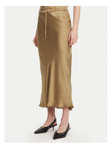 Marella Миди пола No 2513101055 Бежов Regular Fit