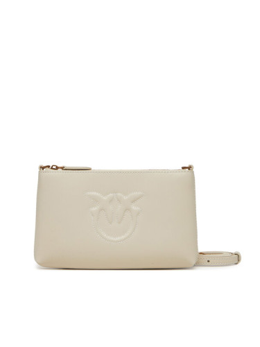 PINKO Дамска чанта Flat Horizontal Mini PE 25 PCPL 104277 A2AN Бял