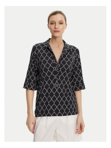 Max Mara Beachwear Блуза Prugna 2516951019 Черен Regular Fit