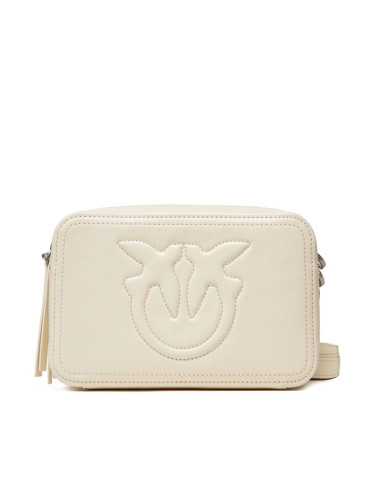 PINKO Дамска чанта Carrie Camera Bag Classic PE 25 PLTT 104336 A26J Екрю