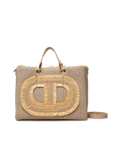 TWINSET Дамска чанта 251TD8170 Бежов