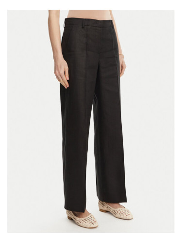 Weekend Max Mara Текстилни панталони Malizia 2515131052 Черен Regular Fit