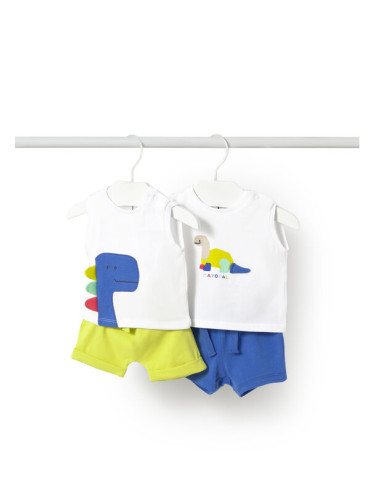 Mayoral Комплект топ и панталонки 1625 Цветен Regular Fit