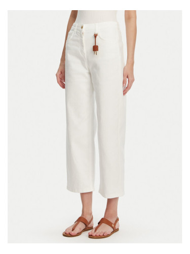 Elisabetta Franchi Дънки PJ-87D-51E2 Бял Regular Fit