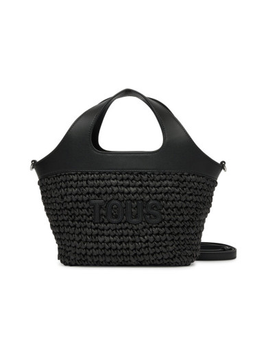 TOUS Дамска чанта Lirio Rafia 2002205351 Черен