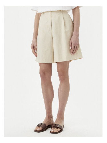 Weekend Max Mara Бермуди Ecuba 2515141032 Екрю Regular Fit