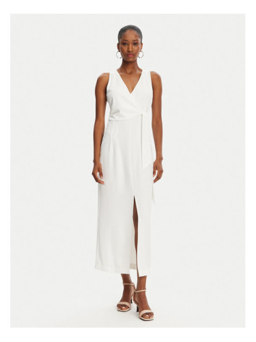 Patrizia Pepe Официална рокля 2A2887/A411-W146 Бял Regular Fit