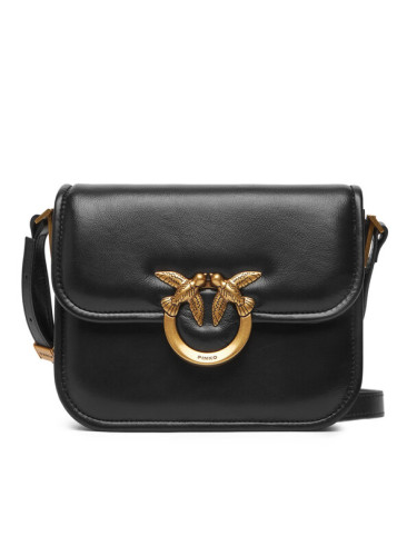 PINKO Дамска чанта Love Box Bag Fl Mini PE 25 PLTT 104297 A26J Черен