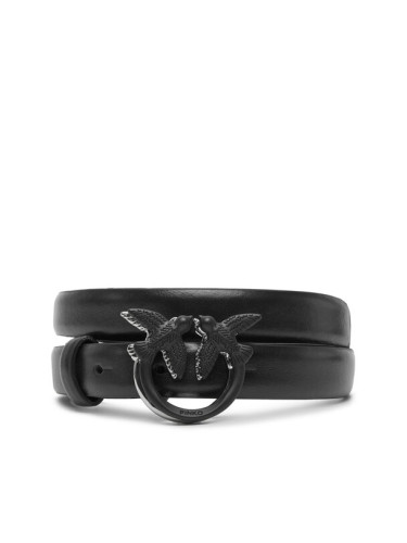 PINKO Дамски колан Love Berry H2 Belt 20251 PLT1 100143 Y5B4 Черен