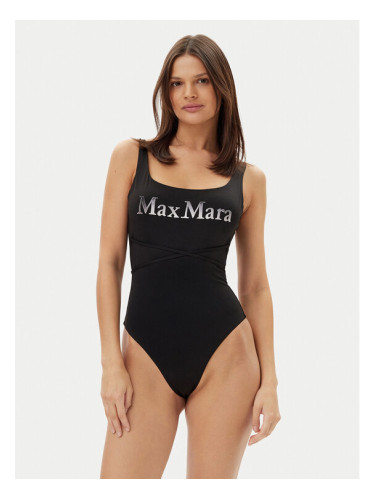 Max Mara Beachwear Бански костюм Carisma 2516831119 Черен
