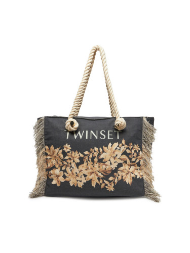 TWINSET Дамска чанта 251LB7AAA Черен