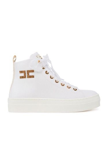 Elisabetta Franchi Сникърси F4-A9E-0243 Бял