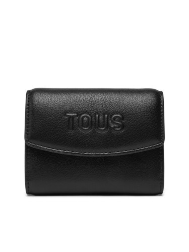 TOUS Портфейл Pocket Tous Bloom 2002204251 Черен