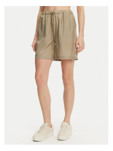 Marella Шорти от плат Borbona 2513141025 Зелен Relaxed Fit