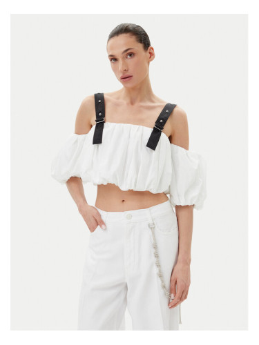 PINKO топ 105176 A2LD Бял Regular Fit