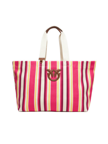 PINKO Дамска чанта Shopping Bag Extra PE 25 PLTT 104754 A2G5 Розов
