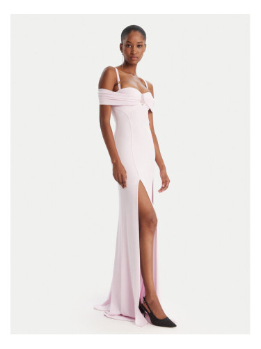 Elisabetta Franchi Официална рокля AB-R08-51E2-V800 Розов Regular Fit