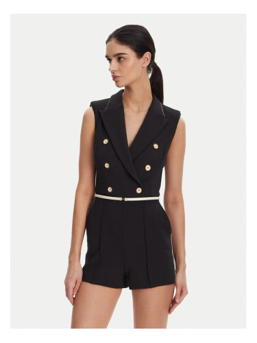 Elisabetta Franchi Гащеризон TU-T45-51E2 Черен Regular Fit