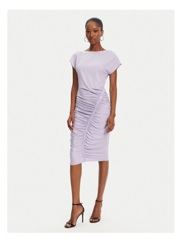 Patrizia Pepe Ежедневна рокля 2A2871/J294-M531 Виолетов Regular Fit