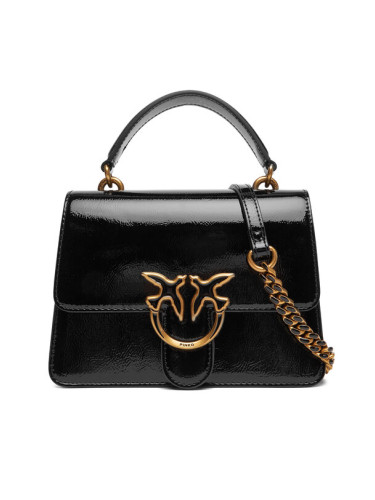 PINKO Дамска чанта Love One Top Handle Mini Light PE 25 PLTT 100071 A1UV Черен