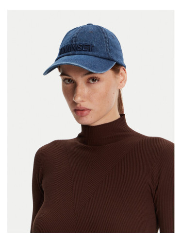 TWINSET Шапка с козирка 251LL5BAA Син