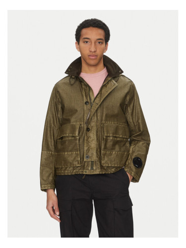 C.P. Company Преходно яке 18CMOW224A110318G Зелен Regular Fit