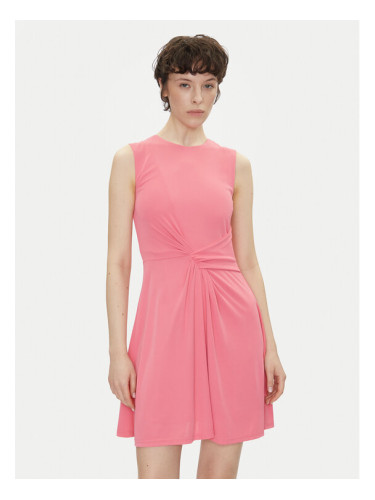 Silvian Heach Коктейлна рокля Ereni GPP25331VE Розов Slim Fit