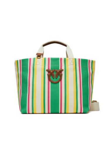 PINKO Дамска чанта Shopping Bag Medium PE 25 PLTT 104753 A2G5 Зелен