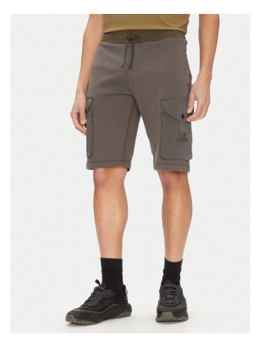 C.P. Company Спортни шорти 18CMSB160A006090M Сив Regular Fit