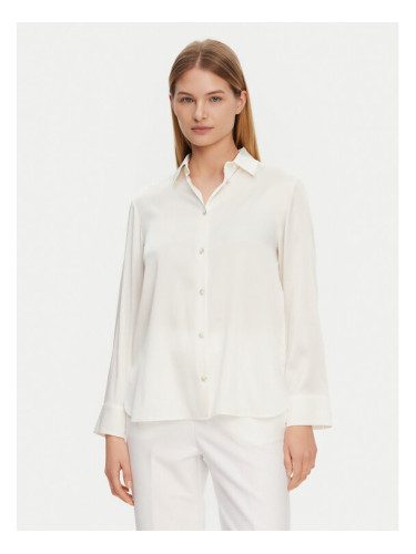 Max Mara Leisure Риза Kadiak 2516111027650 Екрю Regular Fit